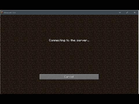 Minecraft бесконечное подключение к серверу