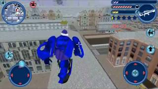 Winter Robot Rise (by Naxeex Corp) Android Gameplay HD screenshot 2