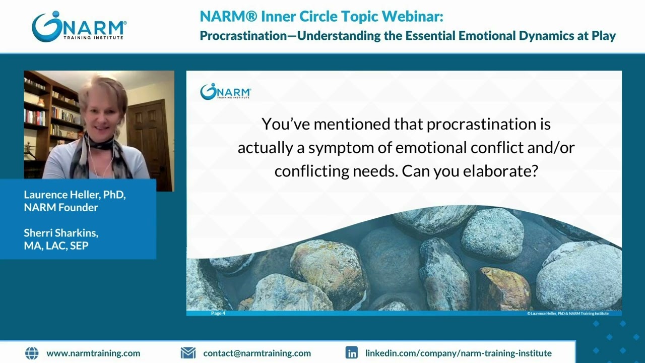 Not Just Unmotivated: Understanding Procrastination Through the NARM Perspective