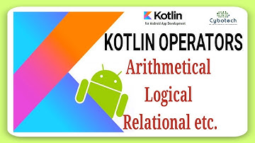 Kotlin Tutorials For Beginners : Kotlin Operator