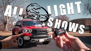 RAM TRX LightShows Using the TaZer DT Programmer