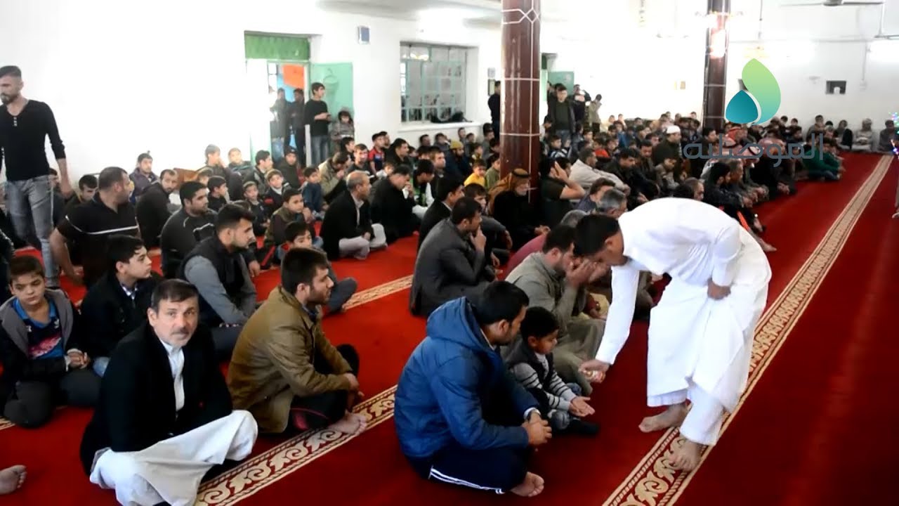 أهالي قرية الفاضلية بناحية بعشيقة يحيون ذكرى مولد الرسول بفقرات دينية متنوعة