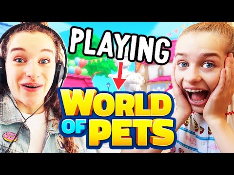 First Time Playing World Of Pets Our Game W The Norris Nuts Youtube - what are the norris nuts roblox usernames