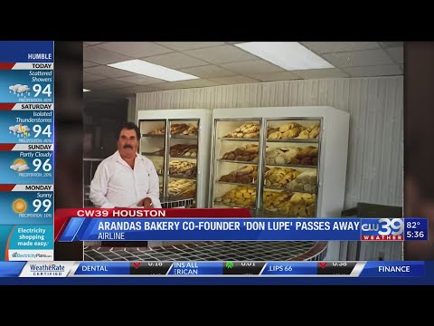 Houston's Arandas Bakery co-founder Don Lupe passes away at 92-years-old CW39 Houston