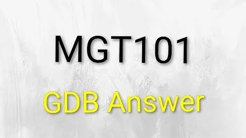 Mgt101 GDB Solution Fall 2025 |VU Pakistan | 
