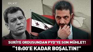 “18:00’E Kadar Halep’i Boşaltın” Suriye Ordusundan Son Mühlet