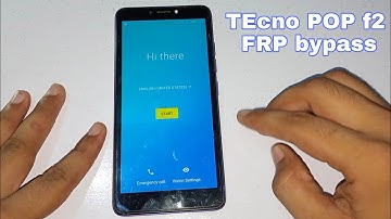 TEcno POP 2F FRP Unlock 🔓 | TEcno POP 2F FRP bypass without PC
