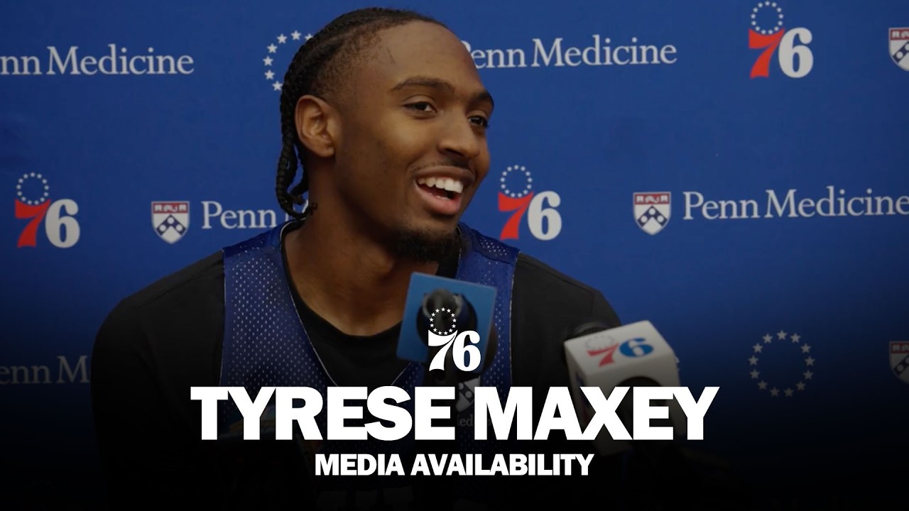 Philadelphia 76ers Practice Media Availability 🎙️ | Tyrese Maxey | 10.15.26