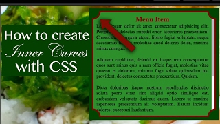 Creating Inward Curve Borders with CSS