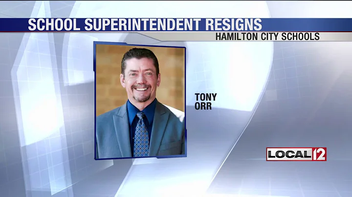 Hamilton City Schools Superintendent Tony Orr resi...