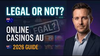 🎰 Are Online Casinos Legal in Australia? (2026 Real Answer) 🇦🇺
