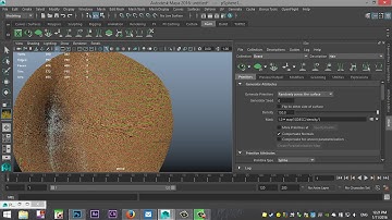 Maya 2016 tutorial : Basics of XGEN, how to create Hair, Fur, Grass etc.