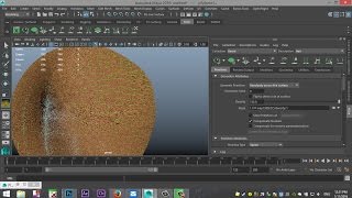 Maya 2016 tutorial : Basics of XGEN, how to create Hair, Fur, Grass etc.