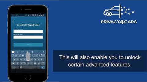 Privacy4Cars - How to Register as a Corporate User