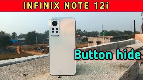 Infinix Note 12i Back Button Setting Kaise Karen, How To Hide Back Button In Infinix Note 12i,