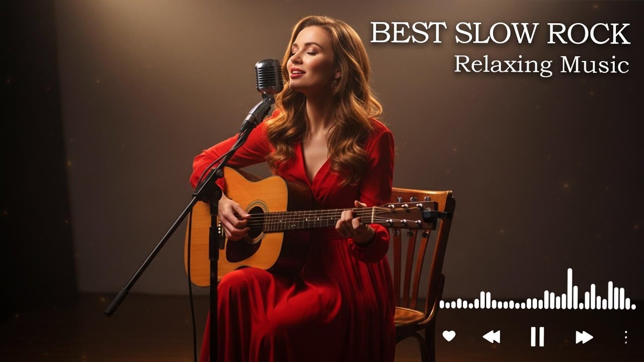 Slow Sing Golden Hour Slow Rock Love Song | Soothing Vocals for Relaxing Moments ...