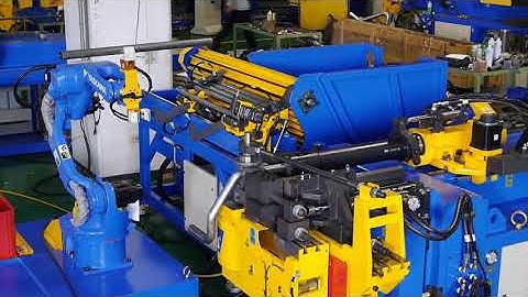 65TDRES1 CNC tube bending machine with robot