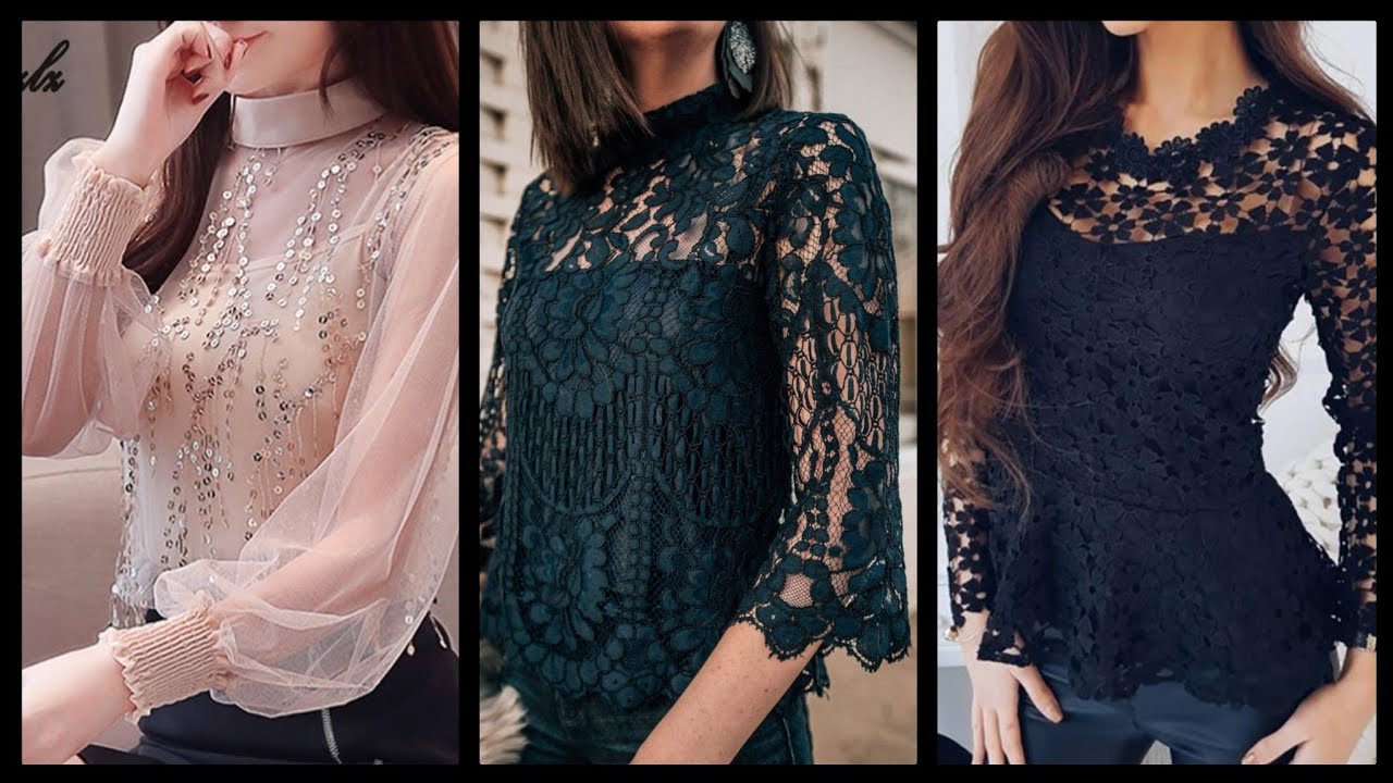 most demanding and fashionable luxury Lace blouses ideas for ladies 2020 - lace blouses design 2020