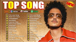 Top Songs 2024 💥 Pop Music Playlist 💥 Bruno Mars, The Weeknd, Charlie Puth, Selena Gomez, Sia