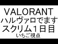 VALORANT ハルヴァロでるぞー!がんばるぞー!!!