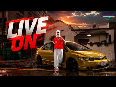 🔴 LIVE - DOMINGÃO SÓ CHUVA 😫 BORA DE EVENTOS E AÇÃO DE RUA ! GTA SAMP