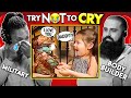 Tough Guys Try NOT To CRY Challenge (ft. Firefighters, Bodybuilders. Wrestlers, Military)