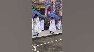 Rước Đoàn Lễ Nghi Đền Thánh Thức Hóa Giáo Phận Bùi Chu