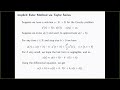 16 - Implicit Euler Method