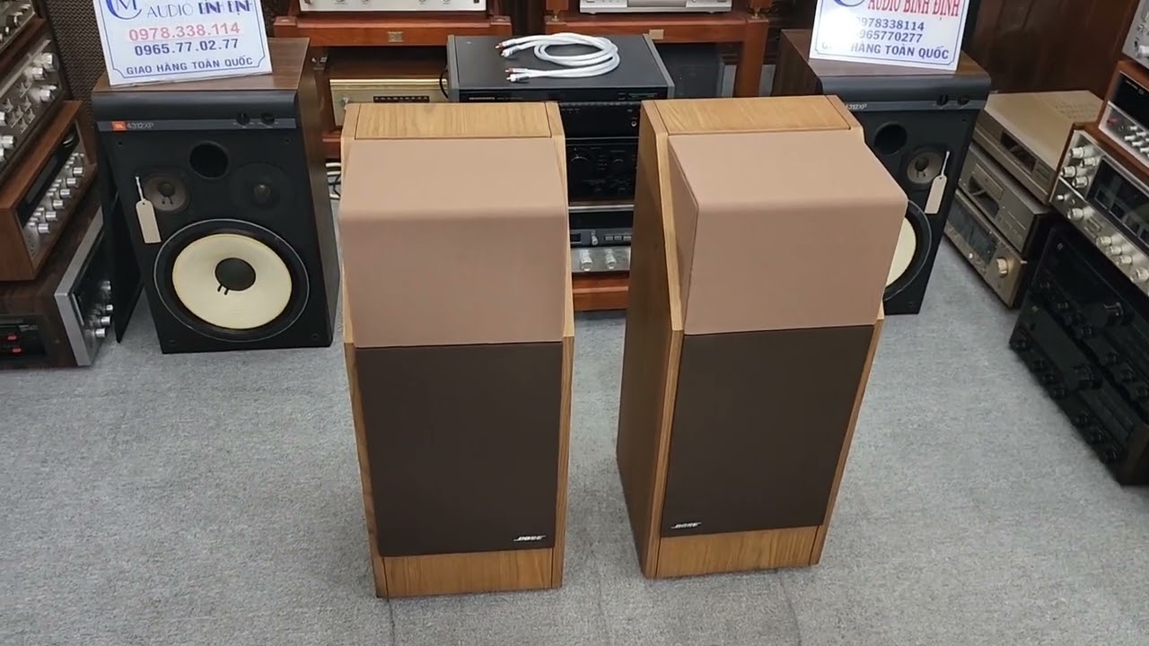 Loa Bose 601 Seri 3 thùng vàng Ebay . Đẹp hết lời BL... - youtube
