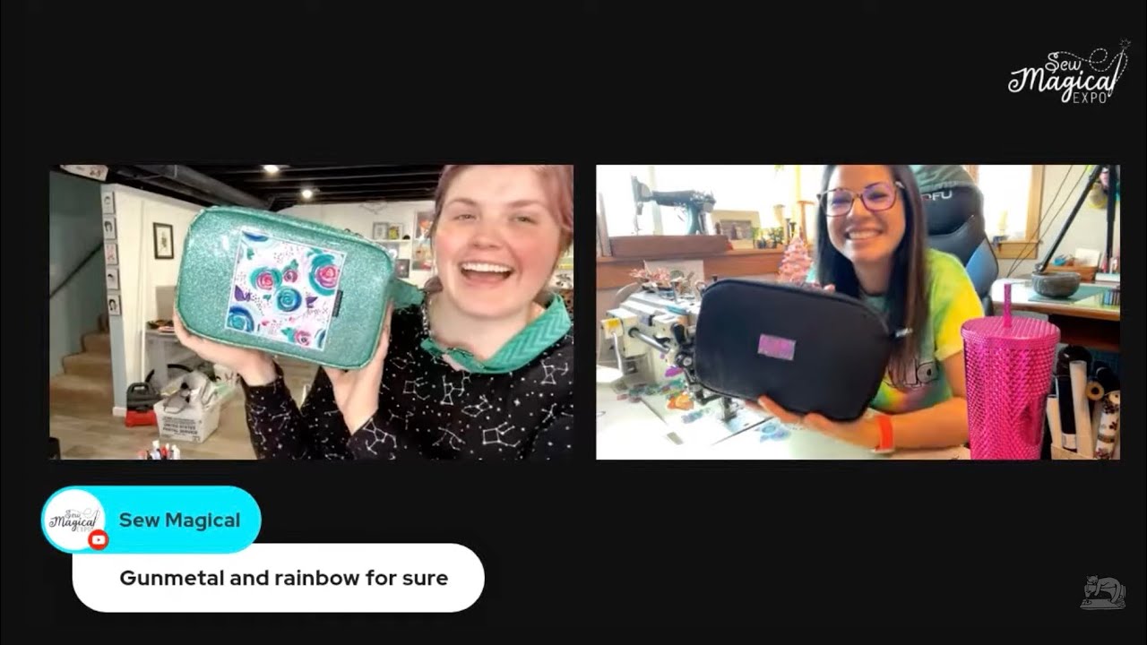 Sewing a Catalina Crossbody Bag with Rosie @ Sew Stitchen Cold! Sponsored by Sew Magical Expo