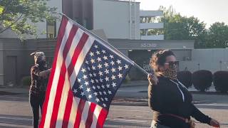 Celebrity Salem protesters march in downtown on Monday,  June 1, 2020. Wealth