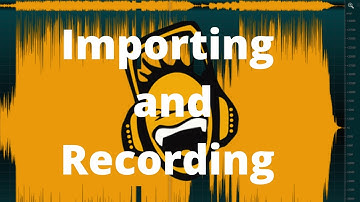 ocenaudio - 2 - Importing and Recording Audio