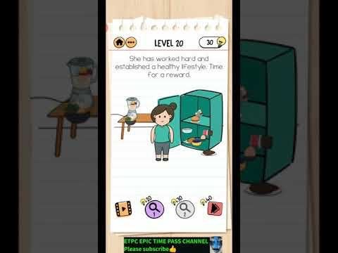Brain Test 2 Fitness With Cindy Level 20 Walkthrough Youtube
