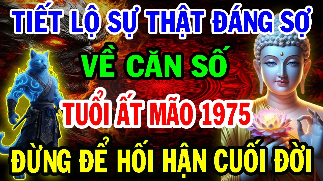 Sự Thật Đáng Sợ Về Cuộc Đời Tuổi Ất Mão 1975, Tiền Vận Phải Trả Nghiệp Âm - Hậu Vận Cực Giàu