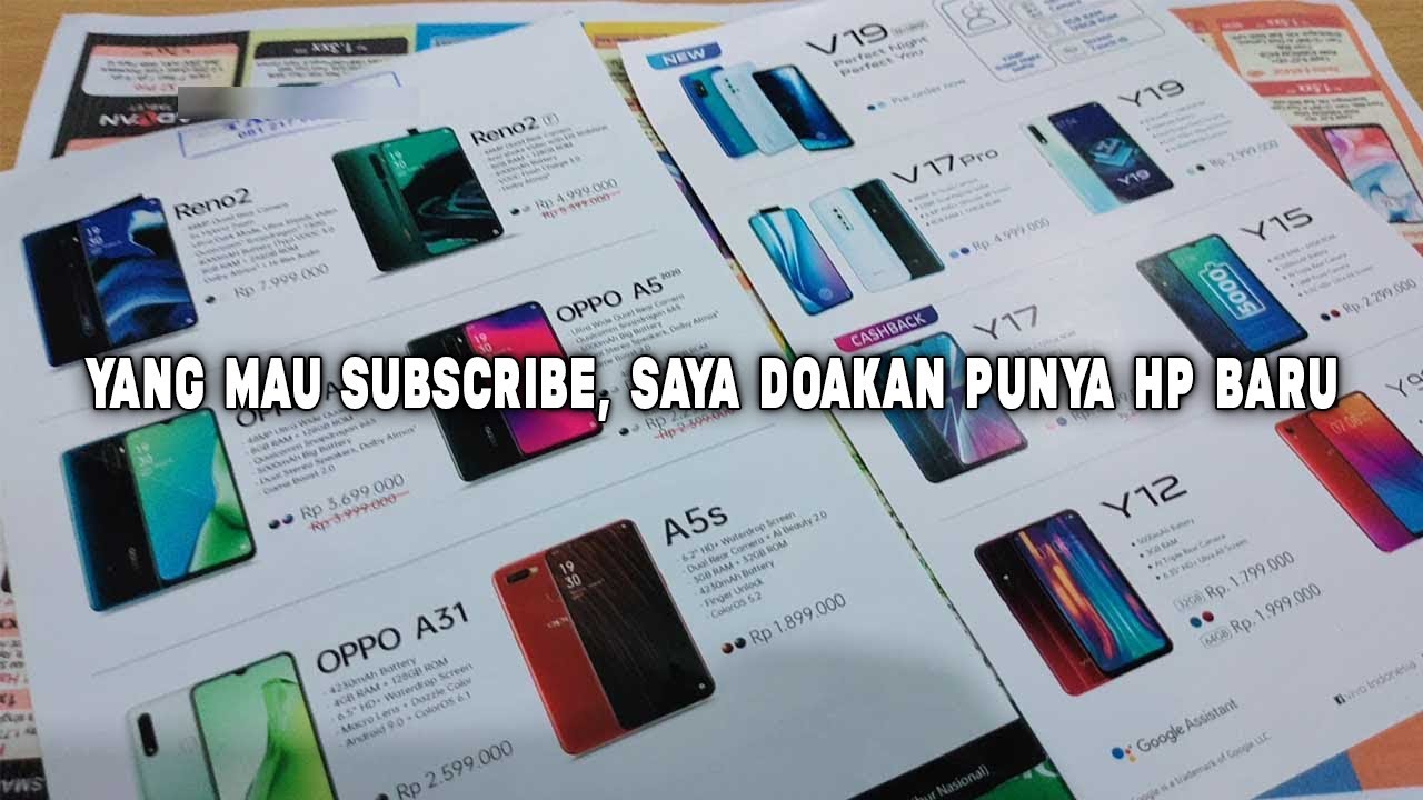 DAFTAR HARGA HP TERBARU 2020 | MULAI DARI 80RIBU HINGGA JUTAAN - YouTube