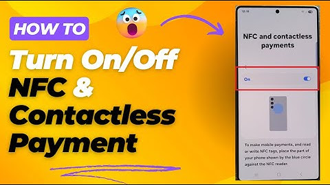 📶 How to Turn On/Off NFC & Contactless Payment on Samsung Galaxy S25/S25+/Ultra 🔄