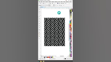 How to Create Modern Pattern design in Corel Draw. #logo #graphicdesgin #coreldraw #pattern