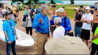 Burt Rutan Visits AirVenture 2019