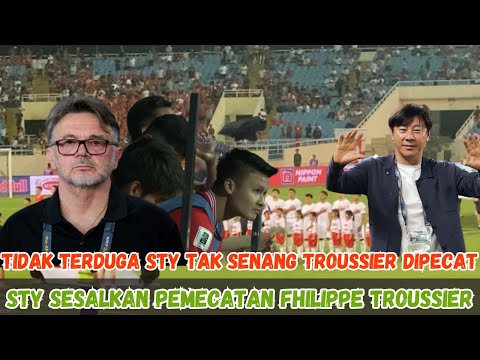 🔴 TAK TERDUGA Shin tae-yong tidak senang Philippe Troussier di pecat setelah kalah dari Indonesia