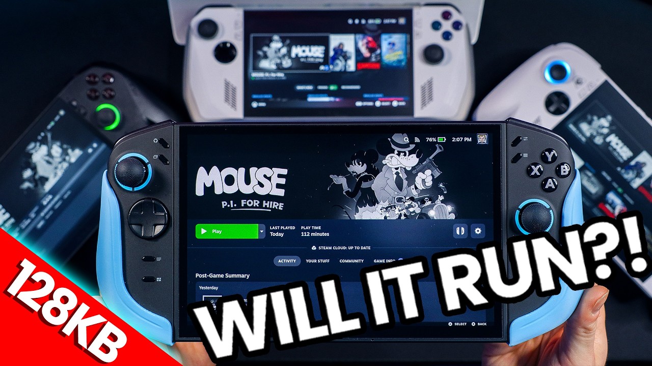 We Weren't Expecting THIS! Mouse P.I. For Hire Handheld