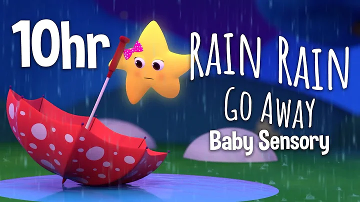 🌙✨10 Hours - Rain Rain Go Away - Calming Baby Music - Ambient Rain Sleep Music - Bedtime Lullaby🌙✨
