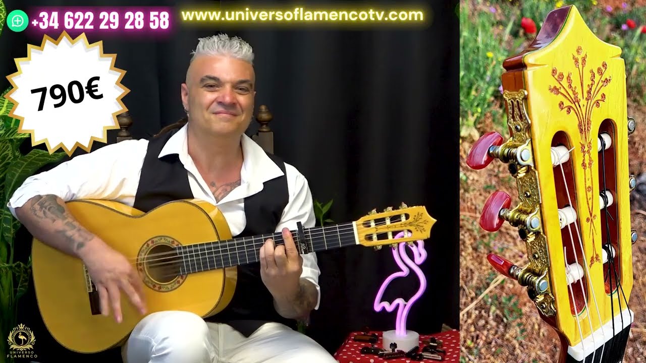 OFERTA DE LIQUIDACIÓN!! guitarra flamenca 790€ Arce rizado y cedro rubio