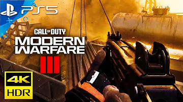 FIRST MODERN WARFARE 3 MULTIPLAYER GAMEPLAY! (4K 60FPS)