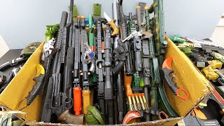 Insane Toy Weapon Box Unboxing 🔥 Sniper Rifles, Shotguns, Revolvers, Tactical Knives & Military Gea