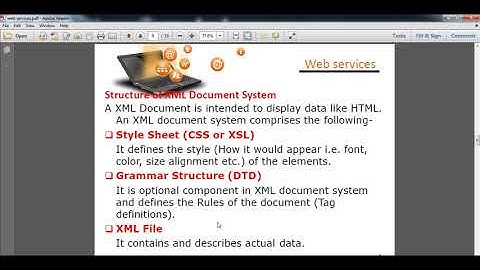 Structure of XML Prolog and Data Instance