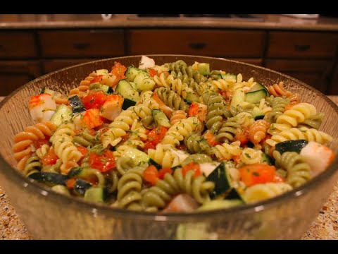 Seafood Pasta Salad | Lavonne's Kitchen