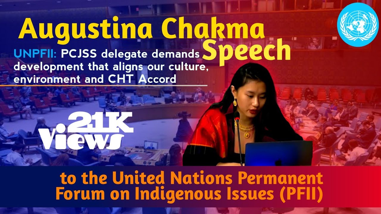Augustina Chakma Speech