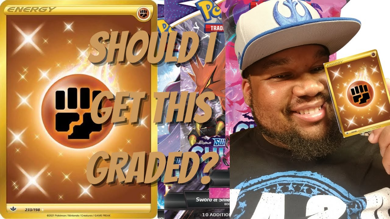 SHOULD I GET THIS GRADED? Gold Fighting Energy (Chilling Reign)