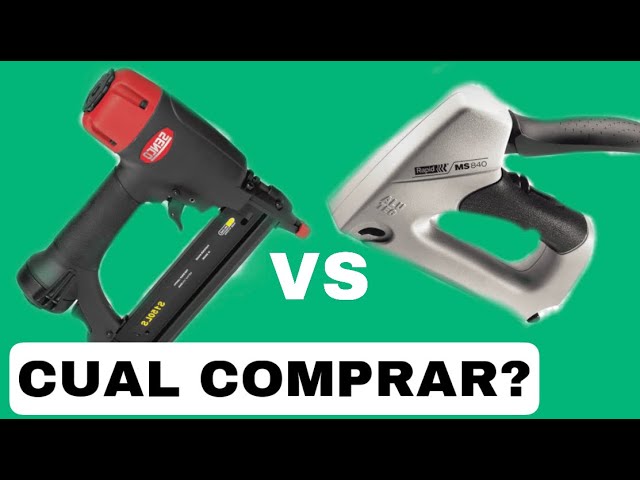 ENGRAPADORA MANUAL VS NEUMATICA, CUAL COMPRAR? COMO SE 🤔 - YouTube