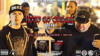 DeeZ - Hood Go Crazy Remix feat. AbSalute, Glen Snead, and BiGG RiCH (Music Video)